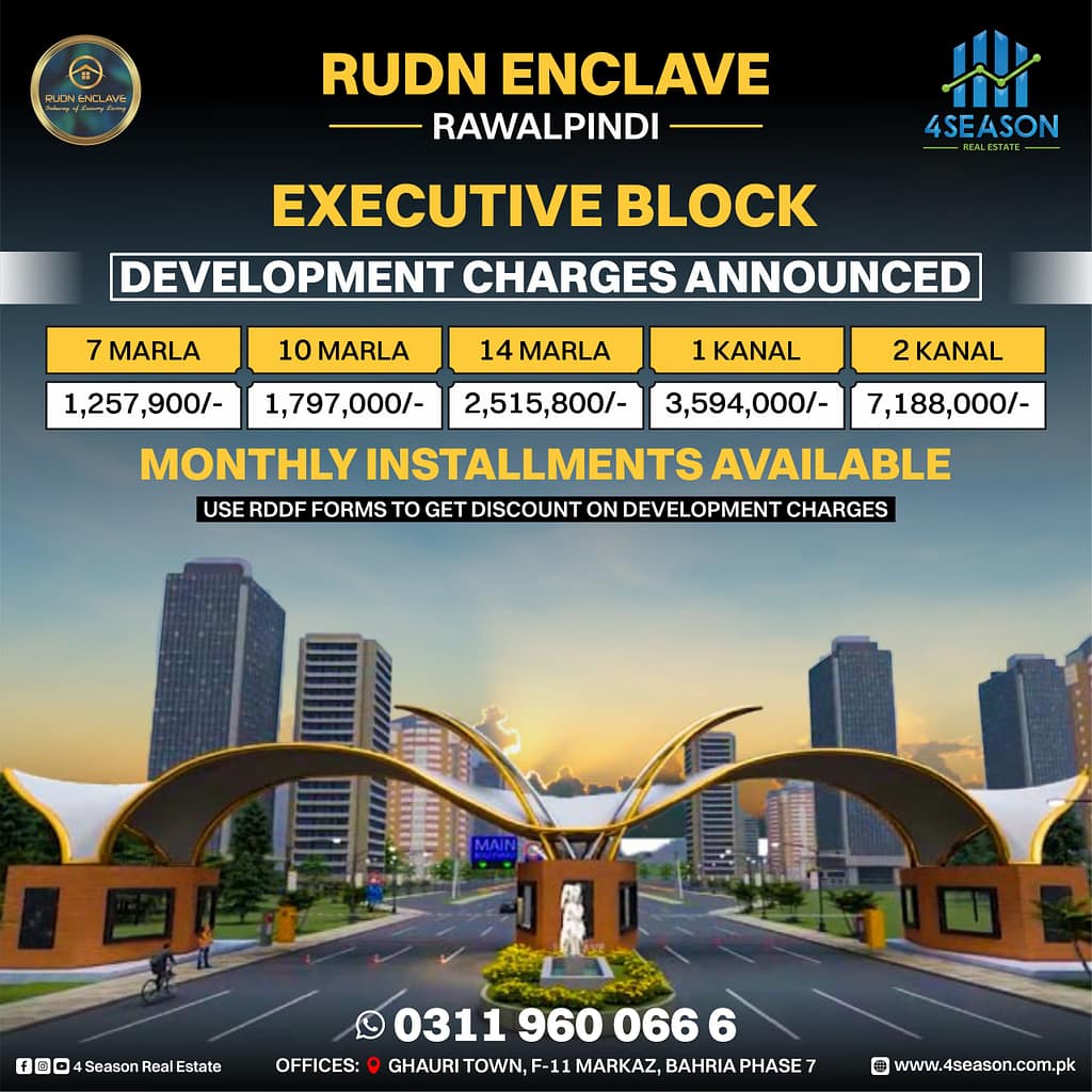 Rudn Enclave Executive Block Payment Plan