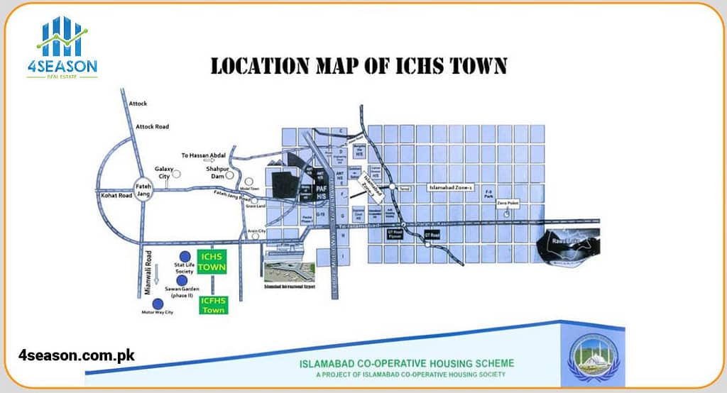 ICHS Town Map