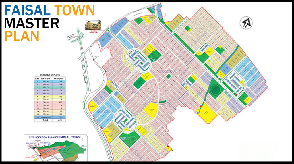 Faisal Town Phase 2 Master plan