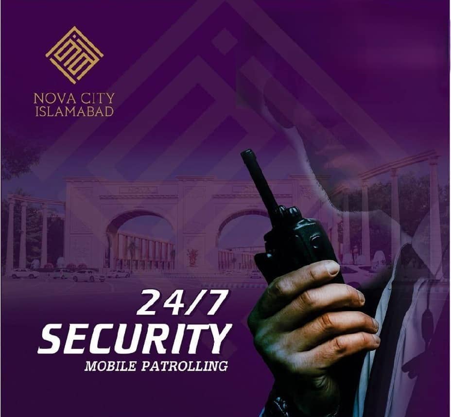 Nova City Islamabad Security features